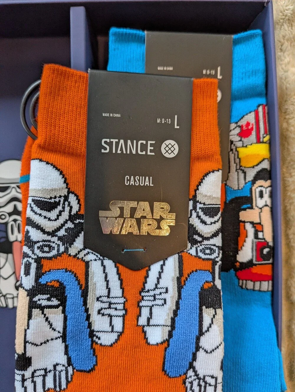 StancexStar Wars Japan Celebration 2025 2-Pack Socks Box Set L NWT Limited Edtn